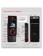 Preview for 2 page of LG VERIZON CHOCOLATE (Spanish) Guía De Inicio Rápido