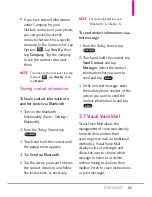 Preview for 67 page of LG VERIZON FATHOM User Manual