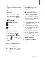 Preview for 75 page of LG VERIZON FATHOM User Manual
