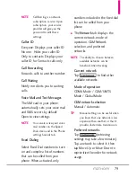Preview for 81 page of LG VERIZON FATHOM User Manual