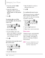 Preview for 148 page of LG VERIZON FATHOM User Manual