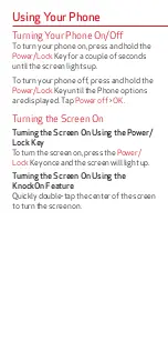 Preview for 7 page of LG Verizon G Vista User Manual