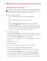 Предварительный просмотр 74 страницы LG Verizon Lucid User Manual