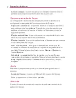 Preview for 44 page of LG VERIZON Vortex (Spanish) Guías Del Usuario Manual