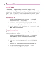 Preview for 50 page of LG VERIZON Vortex (Spanish) Guías Del Usuario Manual