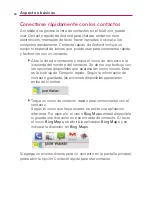 Preview for 66 page of LG VERIZON Vortex (Spanish) Guías Del Usuario Manual