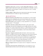 Preview for 119 page of LG VERIZON Vortex (Spanish) Guías Del Usuario Manual