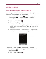 Preview for 125 page of LG VERIZON Vortex (Spanish) Guías Del Usuario Manual