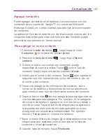 Preview for 139 page of LG VERIZON Vortex (Spanish) Guías Del Usuario Manual