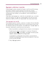 Preview for 151 page of LG VERIZON Vortex (Spanish) Guías Del Usuario Manual