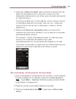 Preview for 155 page of LG VERIZON Vortex (Spanish) Guías Del Usuario Manual