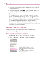 Preview for 182 page of LG VERIZON Vortex (Spanish) Guías Del Usuario Manual