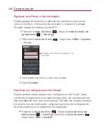 Preview for 190 page of LG VERIZON Vortex (Spanish) Guías Del Usuario Manual