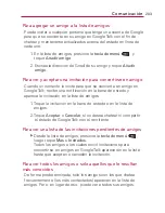 Preview for 205 page of LG VERIZON Vortex (Spanish) Guías Del Usuario Manual