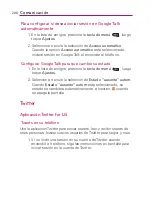 Preview for 208 page of LG VERIZON Vortex (Spanish) Guías Del Usuario Manual