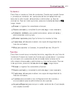 Preview for 213 page of LG VERIZON Vortex (Spanish) Guías Del Usuario Manual