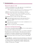 Preview for 222 page of LG VERIZON Vortex (Spanish) Guías Del Usuario Manual