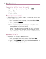 Preview for 232 page of LG VERIZON Vortex (Spanish) Guías Del Usuario Manual