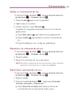 Preview for 255 page of LG VERIZON Vortex (Spanish) Guías Del Usuario Manual