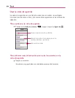 Preview for 260 page of LG VERIZON Vortex (Spanish) Guías Del Usuario Manual