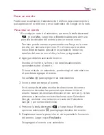 Preview for 265 page of LG VERIZON Vortex (Spanish) Guías Del Usuario Manual