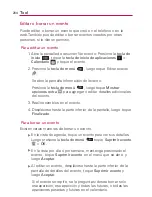 Preview for 266 page of LG VERIZON Vortex (Spanish) Guías Del Usuario Manual