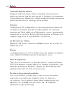 Preview for 304 page of LG VERIZON Vortex (Spanish) Guías Del Usuario Manual