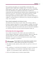 Preview for 305 page of LG VERIZON Vortex (Spanish) Guías Del Usuario Manual