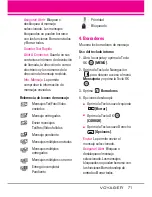 Preview for 74 page of LG VERIZON VOYAGER User Manual