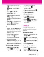 Preview for 76 page of LG VERIZON VOYAGER User Manual