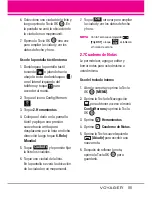 Preview for 98 page of LG VERIZON VOYAGER User Manual