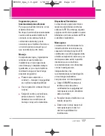 Предварительный просмотр 137 страницы LG Versa (Spanish) Manual Del Usuario