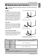 Preview for 11 page of LG Vertical Air Handling Unit Owner'S Manual