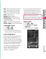 Preview for 71 page of LG Viewty User Manual