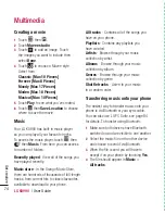Preview for 74 page of LG Viewty User Manual