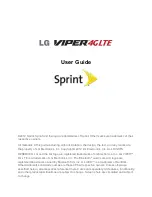 Preview for 1 page of LG Viper 4G LTE Owner'S Manual