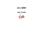 LG Virgin Mobile LS660 User Manual preview