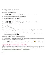 Preview for 86 page of LG VIRGIN MOBILE OPTIMUS ELITE (Spanish) Manual De Usuario