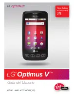 LG VIRGIN MOBILE OPTIMUS V (Spanish) Guías Del Usuario Manual preview