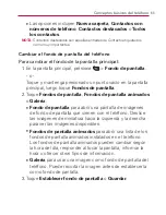 Preview for 65 page of LG VIRGIN MOBILE OPTIMUS V (Spanish) Guías Del Usuario Manual