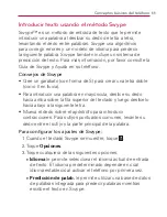 Preview for 71 page of LG VIRGIN MOBILE OPTIMUS V (Spanish) Guías Del Usuario Manual