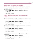 Preview for 87 page of LG VIRGIN MOBILE OPTIMUS V (Spanish) Guías Del Usuario Manual