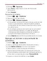 Preview for 115 page of LG VIRGIN MOBILE OPTIMUS V (Spanish) Guías Del Usuario Manual