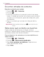 Preview for 118 page of LG VIRGIN MOBILE OPTIMUS V (Spanish) Guías Del Usuario Manual