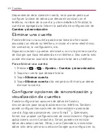 Preview for 124 page of LG VIRGIN MOBILE OPTIMUS V (Spanish) Guías Del Usuario Manual