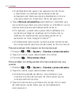 Preview for 126 page of LG VIRGIN MOBILE OPTIMUS V (Spanish) Guías Del Usuario Manual