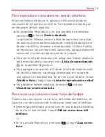 Preview for 133 page of LG VIRGIN MOBILE OPTIMUS V (Spanish) Guías Del Usuario Manual