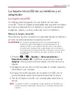 Preview for 155 page of LG VIRGIN MOBILE OPTIMUS V (Spanish) Guías Del Usuario Manual