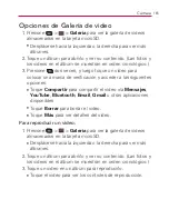 Preview for 167 page of LG VIRGIN MOBILE OPTIMUS V (Spanish) Guías Del Usuario Manual