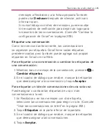 Preview for 207 page of LG VIRGIN MOBILE OPTIMUS V (Spanish) Guías Del Usuario Manual